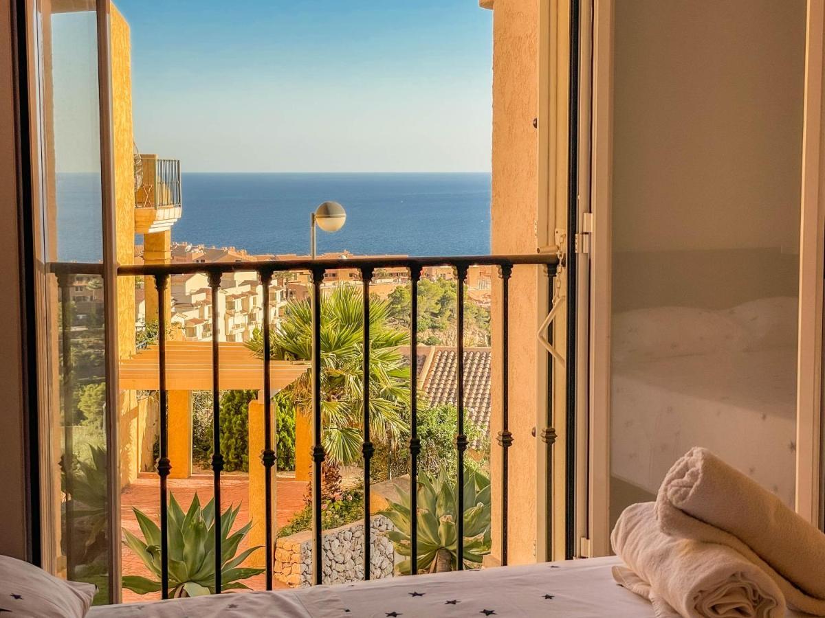 Villa Charming Townhouse With Sea Views & Pool In Altea à Calp Extérieur photo